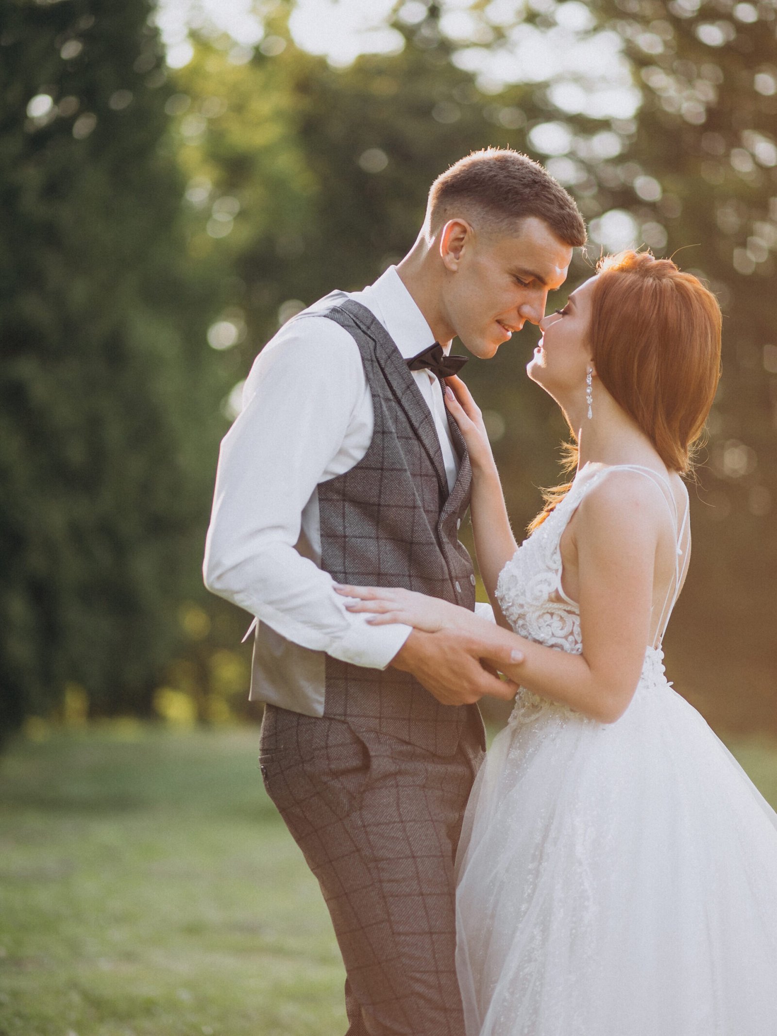 young couple marriage photo session outside edited scaled