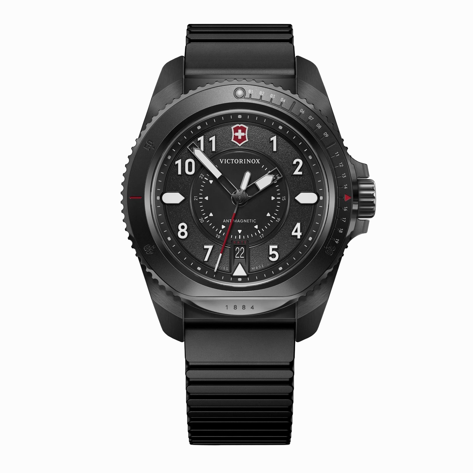 Reloj Journey 1884 correa acero dial verde Victorinox