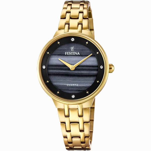 mademoiselle dorado carbón-1 Reloj Festina Mademoiselle