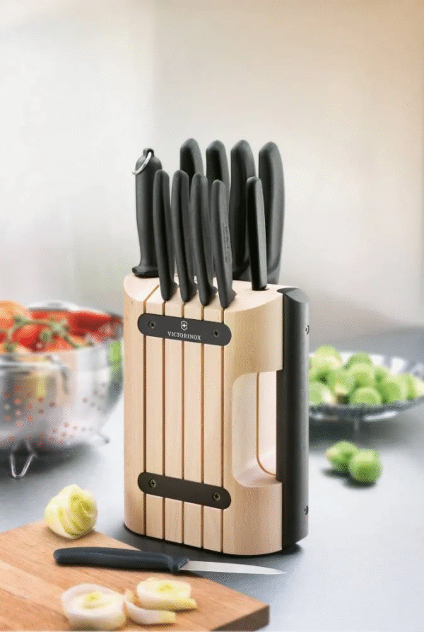 9fcf3e48-9081-4581-a4bb-7d1e4a21f2f8 Soporte para cuchillos Swiss Classic, 11 piezas