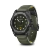Reloj I.N.O.X. Carbon Automático correa de caucho verde Victorinox
