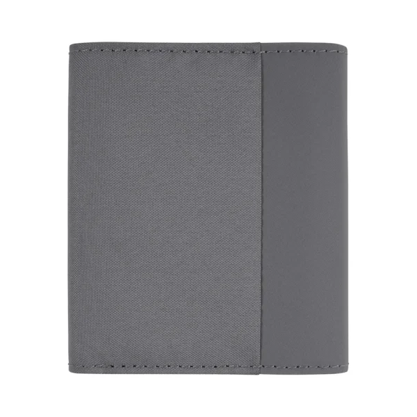 161655-1600-auto Billetera Tri-Fold con protección RFID Gris