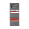 161656-1600-auto Billetera Tri-Fold con protección RFID Gris