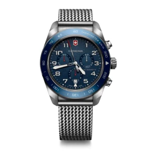 Reloj Swiss Army Chrono Azul Correa de Acero Victorinox