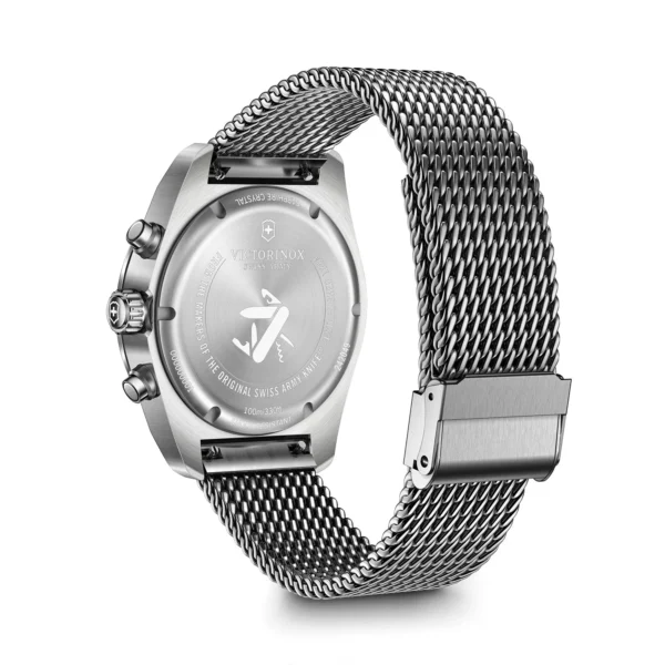 161914-1600-auto Reloj Swiss Army Chrono Azul Correa de Acero Victorinox