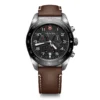 Reloj Swiss Army Chrono Correa de Cuero Café Victorinox