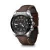 Reloj Swiss Army Chrono Correa de Cuero Café Victorinox