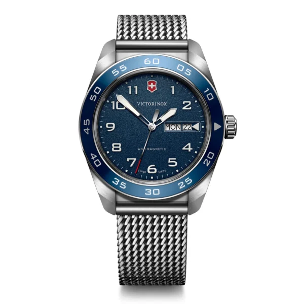 Reloj Swiss Army Azul Correa de Acero Victorinox