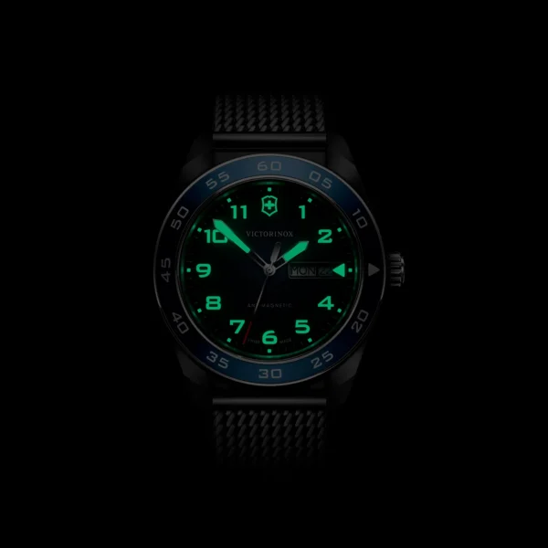 Reloj Swiss Army Azul Correa de Acero Victorinox