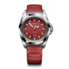 Reloj I.N.O.X. Quartz correa caucho rojo