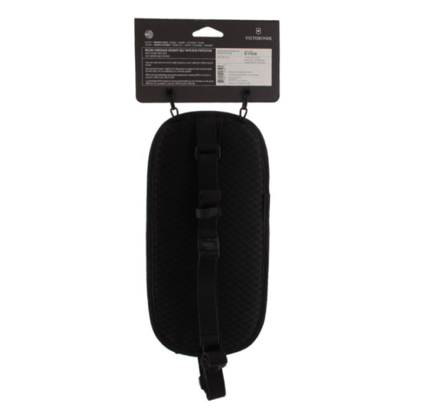 Deluxe Concealed Belt Rfid Protection Color Negro