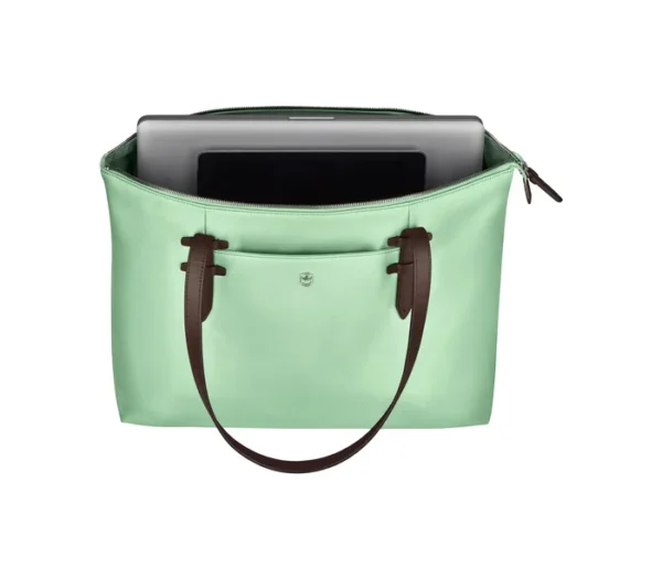 Victorinox Victoria 2.0, Bolso de Negocios Deluxe, Menta