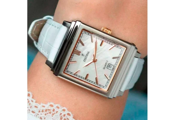 Reloj Festina On the Square Blanco
