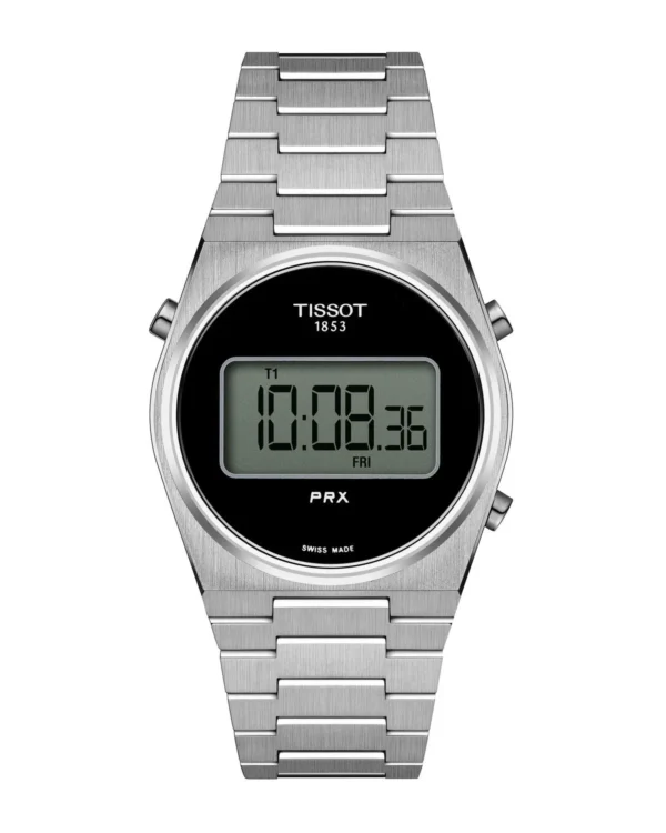 161144-1200-auto Reloj Tissot PRX Digital Negro