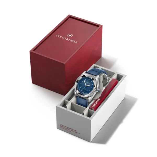 Reloj Concept One Solar azul correa de caucho Victorinox