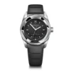 Reloj Concept One Solar negro correa de caucho Victorinox