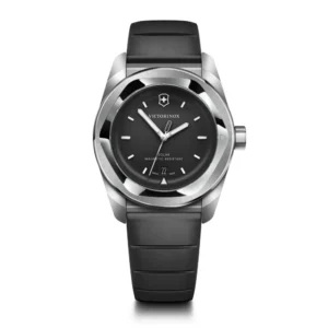 Reloj Concept One Solar negro correa de caucho Victorinox