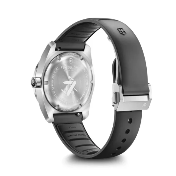 Reloj Concept One Solar negro correa de caucho Victorinox