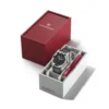 Reloj Concept One Solar negro correa de caucho Victorinox