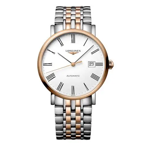 Reloj Longines Elegant 39 mm Acero PVD Rosa