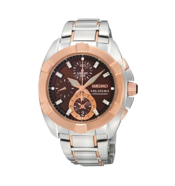 ceas-de-mana-dama-seiko-velatura-chronograph-sndz20p2 Reloj Seiko Cronógrafo Velatura