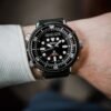 Reloj Seiko Prospex Solar Diver Arnie Negro Híbrido