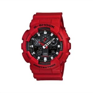 Reloj Casio G-Shock GA-100B-4ADR Rojo