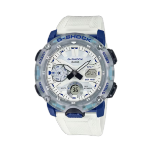 Reloj Casio G-Shock Hombre Analógico Digital Hidden Coast Blanco Transparente 200M