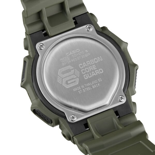 GD-010-3_04 Reloj Casio G-Shock GD-010-3DR Hombre Digital Verde Militar 200M
