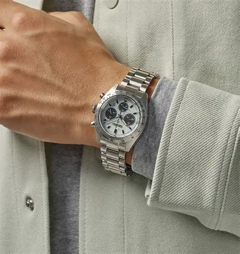 Reloj Seiko Prospex Hombre Cronógrafo Solar Zafiro 100M Esfera Verde Speedtimer