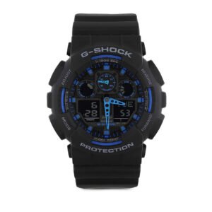 Reloj Casio G-Shock GA-100-1A2DR Negro/Azul