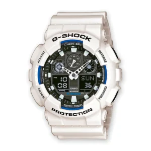 Reloj Casio G-Shock Hombre Analógico Digital Blanco 200M