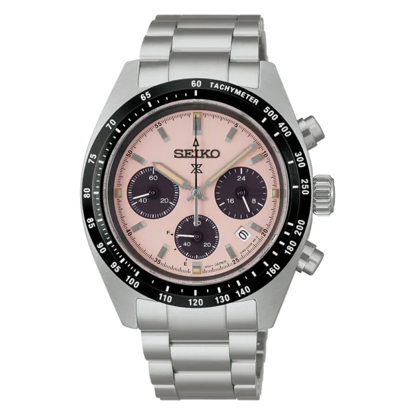 SSC963P1 Reloj Seiko Prospex Speedtimer Hombre Cronógrafo Solar Zafiro 100M