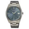Reloj Seiko Hombre Analógico Titanio Azul Zafiro 100M Quartz Fecha