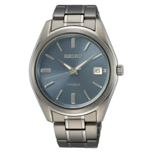 SUR371P1 Reloj Seiko Hombre Analógico Titanio Azul Zafiro 100M Quartz Fecha