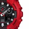 c40b2fc575 Reloj Casio G-Shock GA-100B-4ADR Rojo