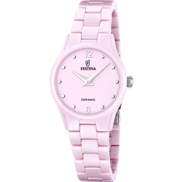 f20751_2 Reloj Festina Ceramic Rosado Mujer
