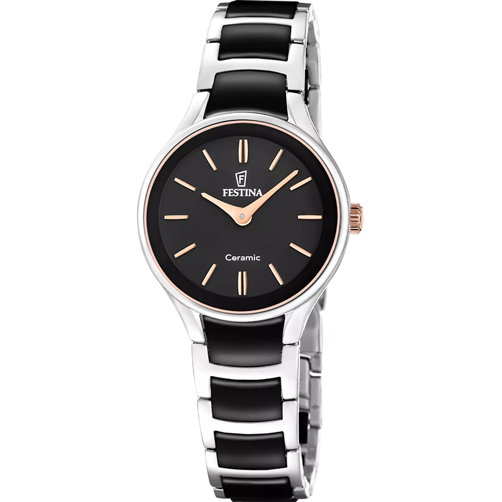 Festina Ceramic Mujer Negro