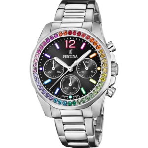 rainbow-f20606-3-con-esfera-negra Reloj Festina Rainbow Chronograph