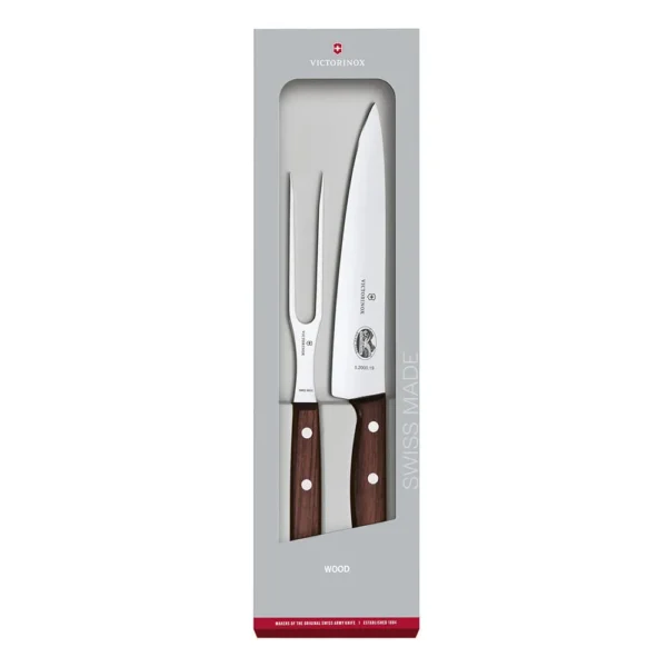 159309-1600-auto Set Asado Rosewood color Café Victorinox