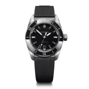 Reloj Victorinox Maverick Automatico Negro Caucho