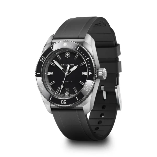 Reloj Victorinox Maverick Automatico Negro Caucho