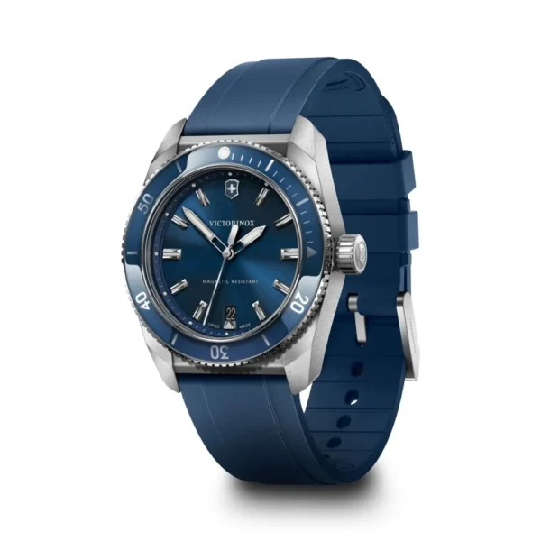 Reloj Victorinox Maverick Azul Caucho Quartz