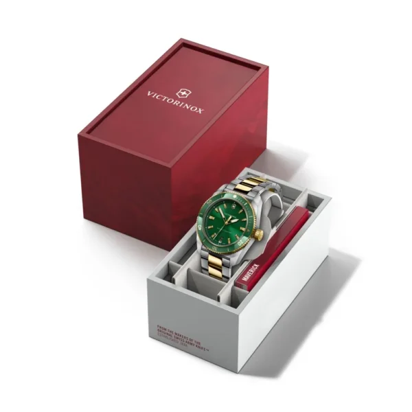 Reloj Victorinox Maverick Quartz Verde Bitono